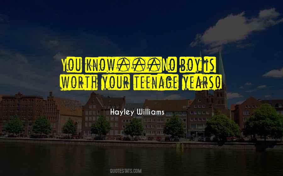 Quotes About Hayley Williams #659938