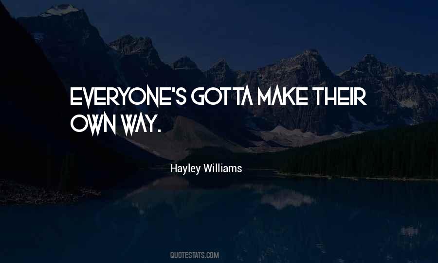 Quotes About Hayley Williams #67643