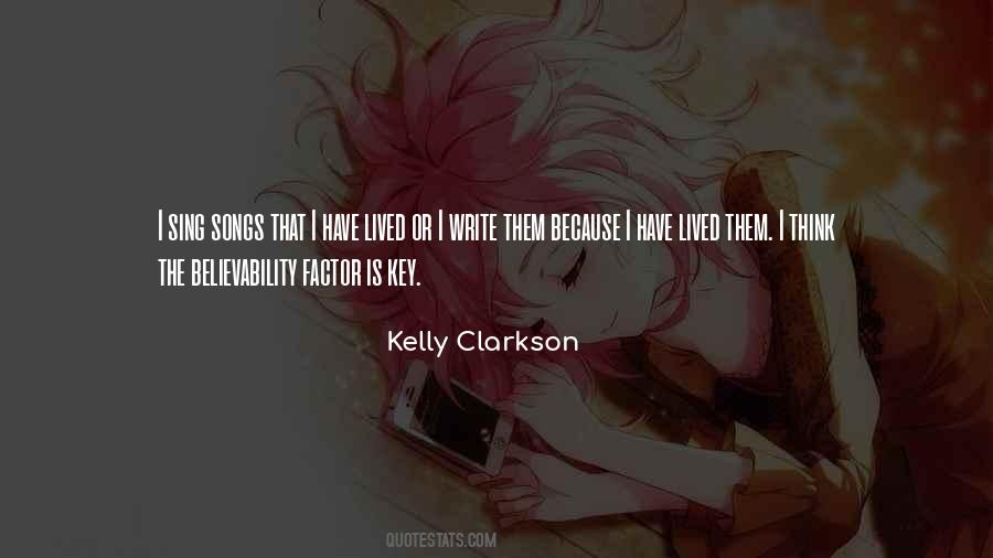 Quotes About Kelly Clarkson #230366