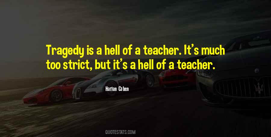 Strict Teacher Quotes #1020686