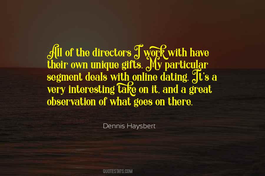 Quotes About Unique Gifts #807069