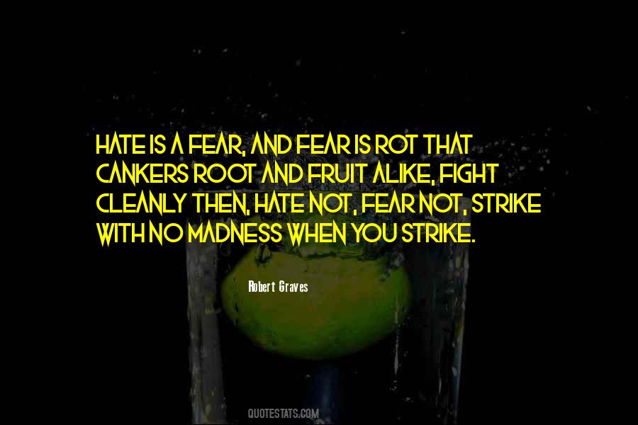 Strike Fear Quotes #1690160