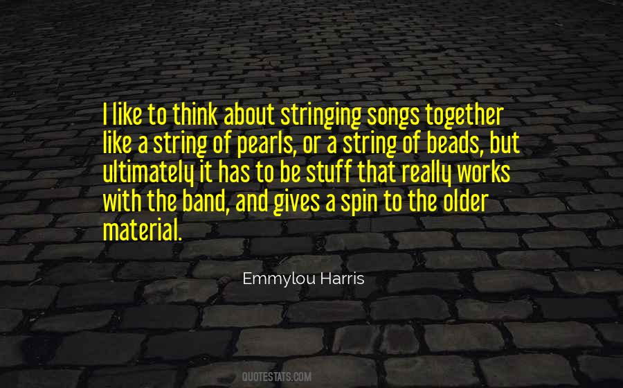 String Of Pearls Quotes #1361236