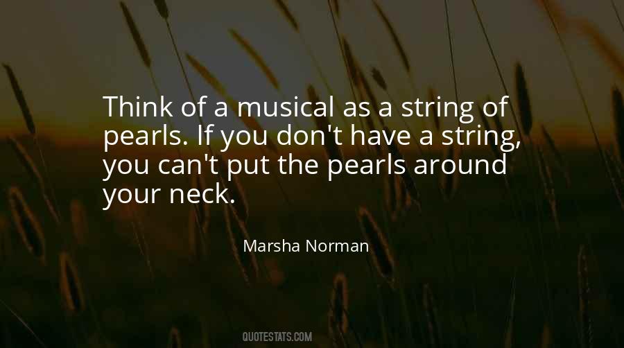 String Of Pearls Quotes #70837