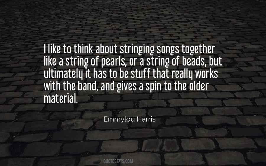 String Pearls Quotes #1361236