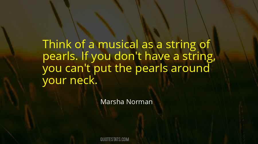 String Pearls Quotes #70837