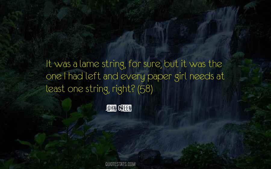 String Quotes #1207698