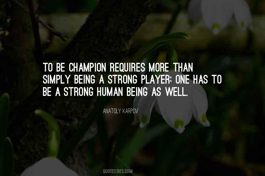 Quotes About Being A Player #531610