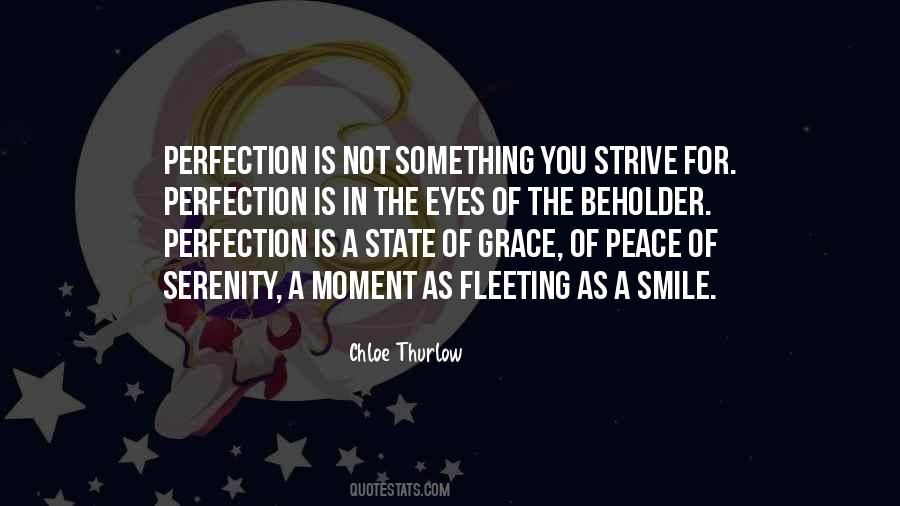 Strive For Perfection Quotes #28595