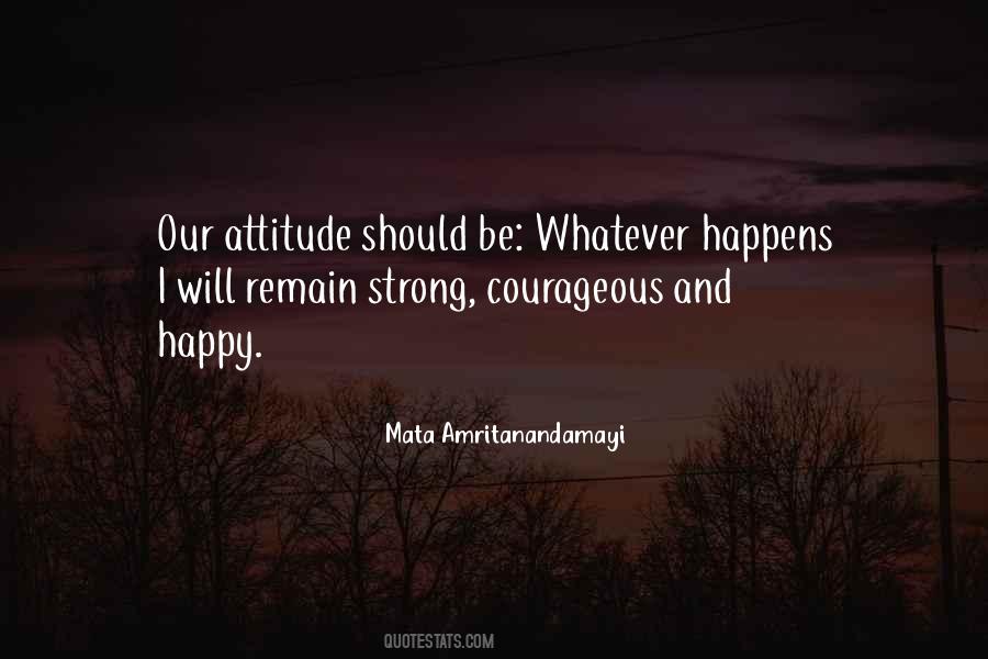 Strong And Courageous Quotes #1287704