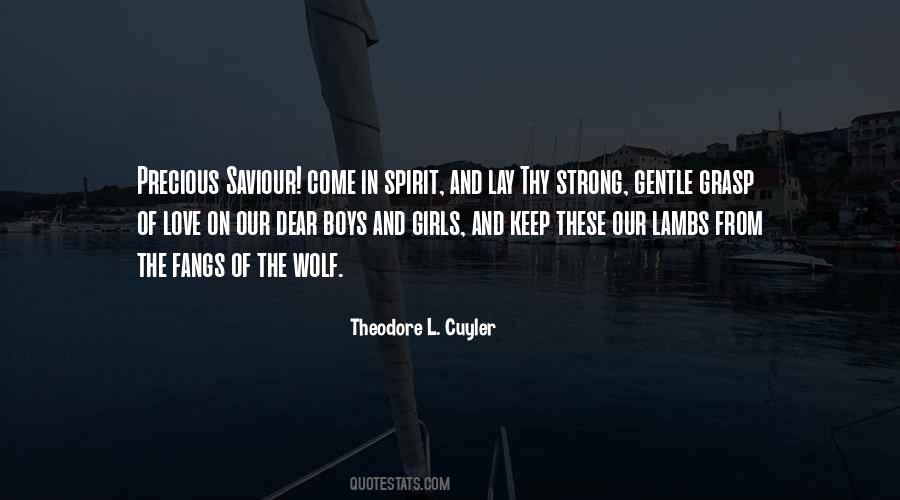Strong And Gentle Quotes #1001517