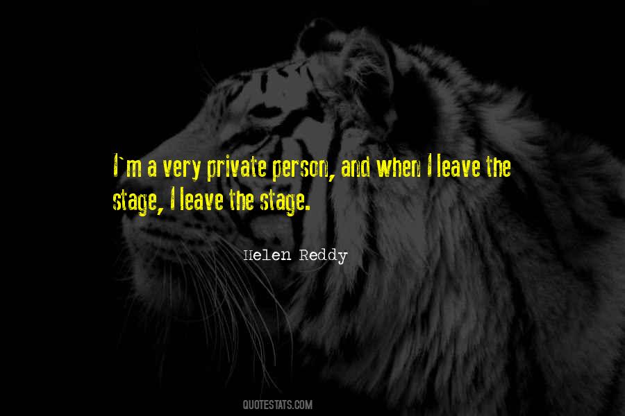 Quotes About Being A Private Person #44685