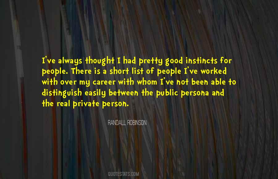 Quotes About Being A Private Person #814491