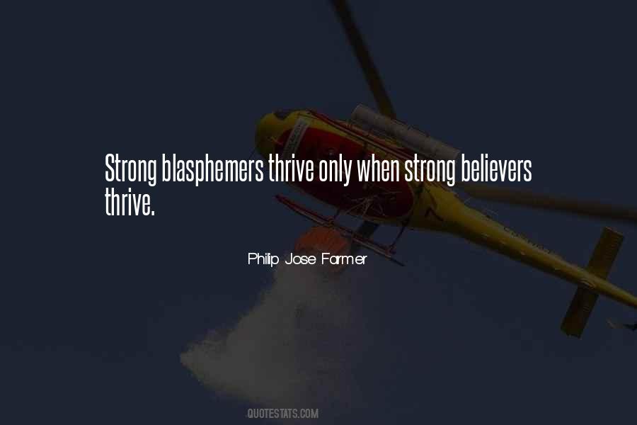 Strong Believer Quotes #1552948