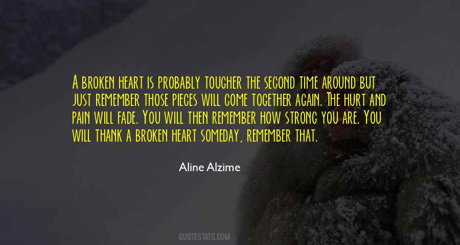 Strong Broken Heart Quotes #201541