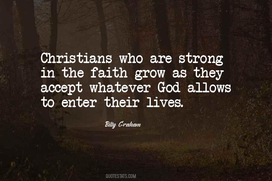 Strong Faith In God Quotes #1851255