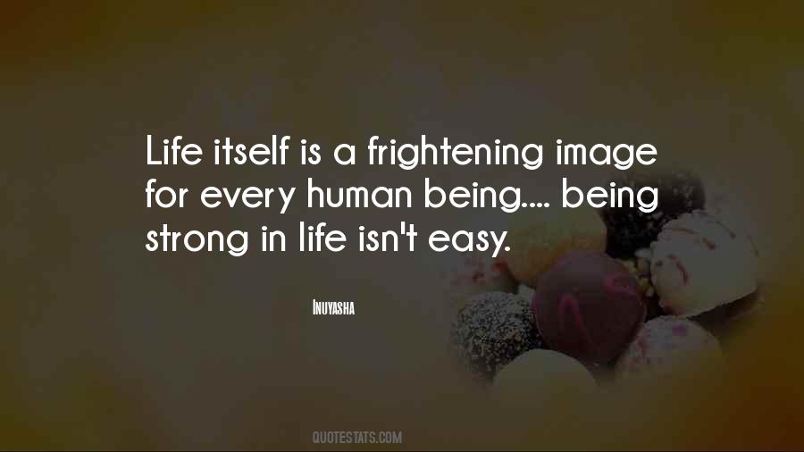 Strong Human Being Quotes #1261187