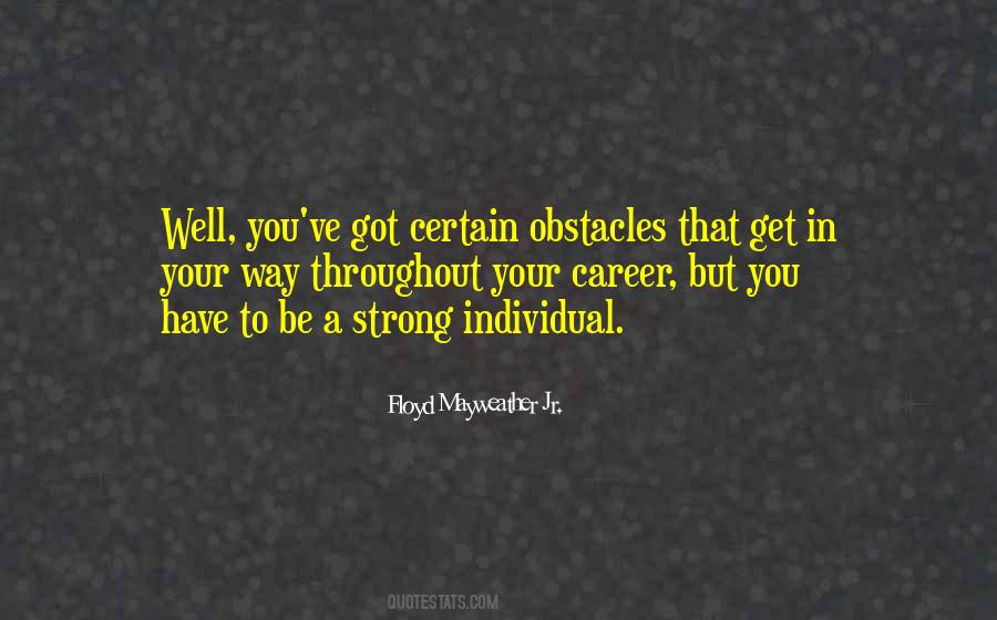 Strong Individual Quotes #776527