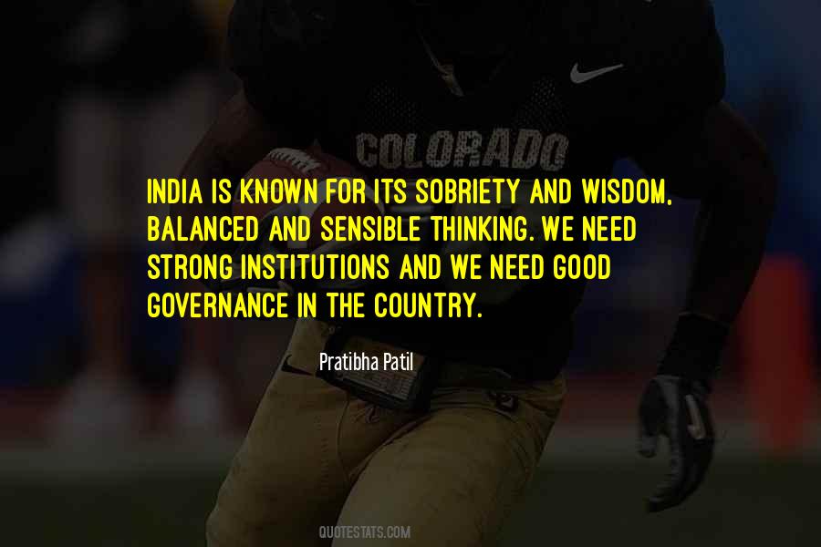 Strong Institutions Quotes #392070