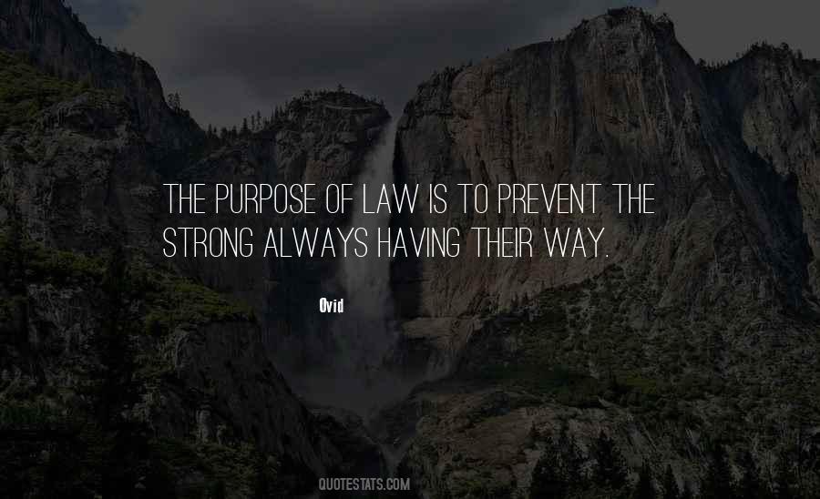 Strong Law Quotes #487361