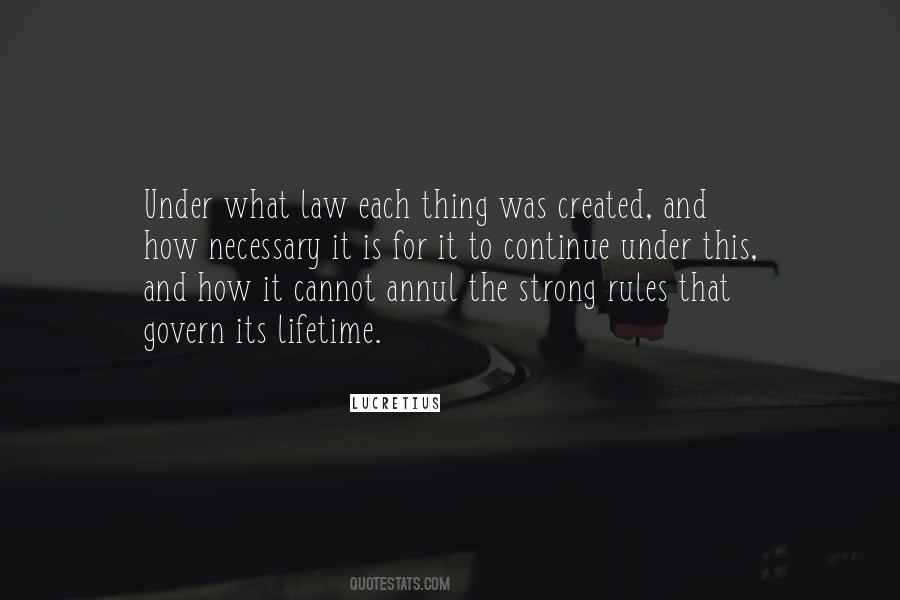 Strong Law Quotes #564321