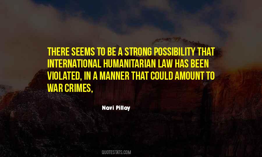 Strong Law Quotes #810038