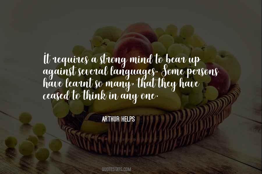 Strong Mind Quotes #1297722