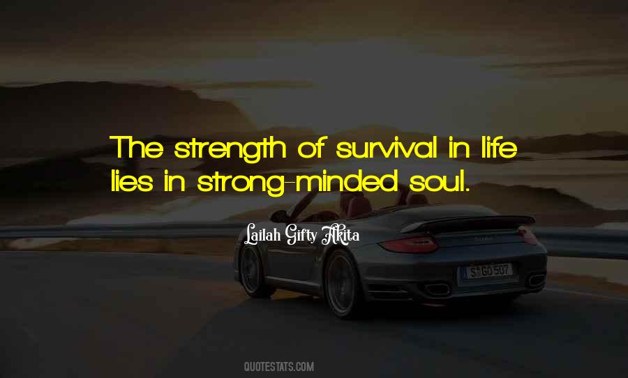 Strong Minded Quotes #1388349