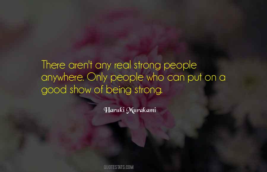 Strong People Quotes #1116748