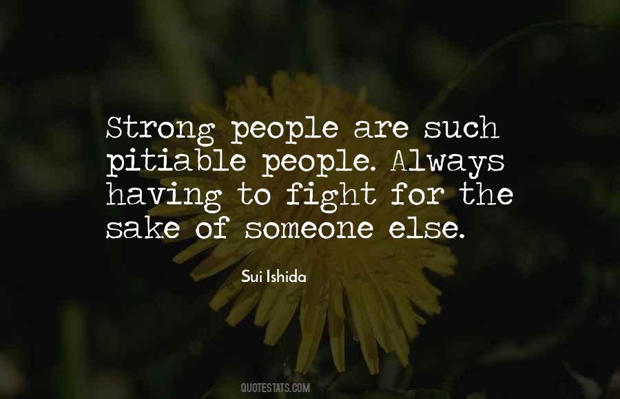 Strong People Quotes #1141771