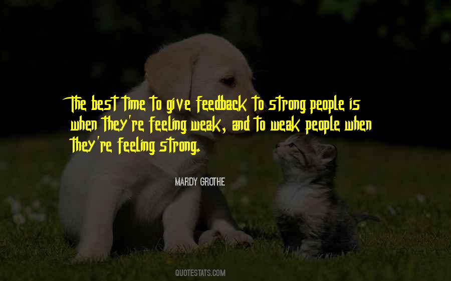 Strong People Quotes #85296