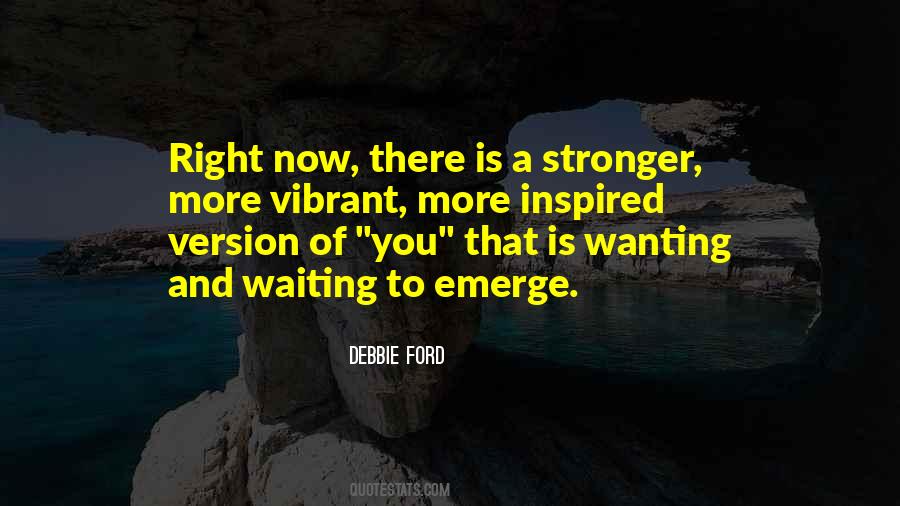 Stronger Now Quotes #1376433