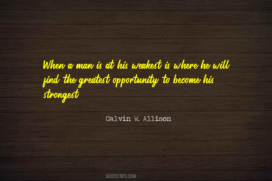 Strongest Man Quotes #601645
