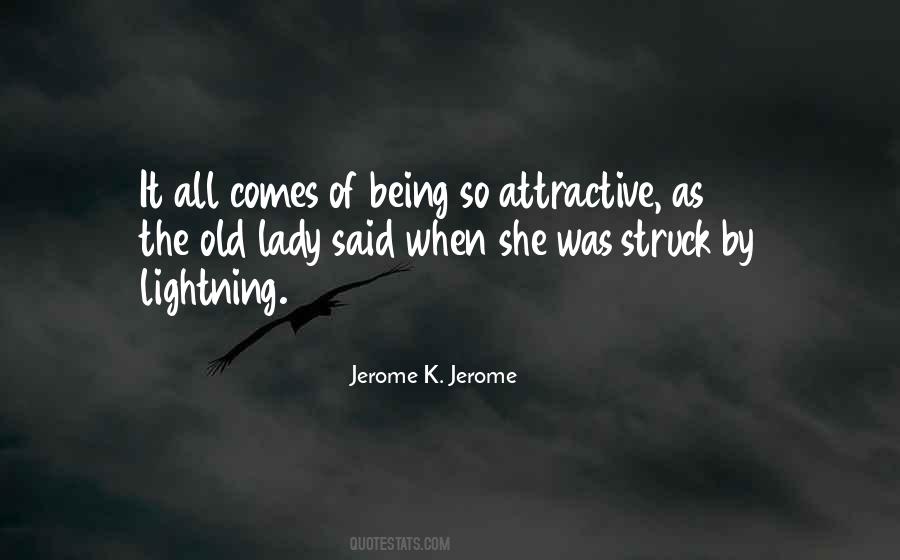 Struck By Lightning Quotes #1122511