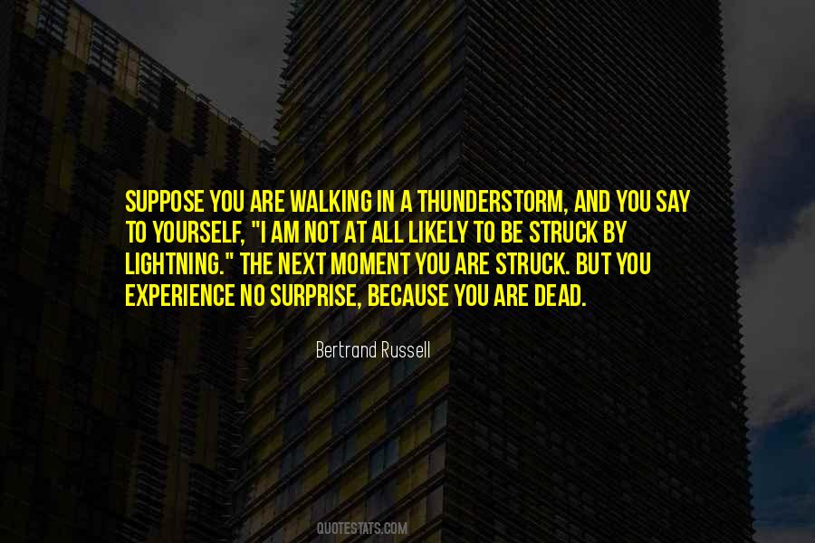 Struck By Lightning Quotes #1160840