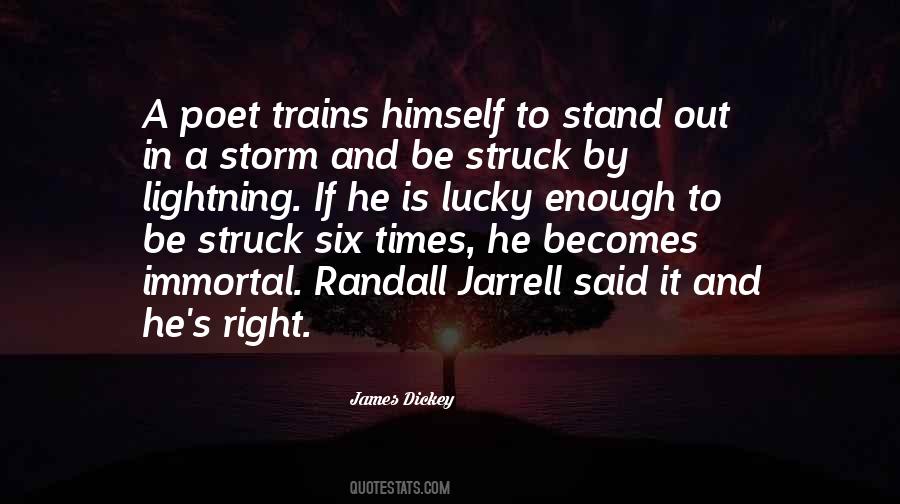 Struck By Lightning Quotes #1287355