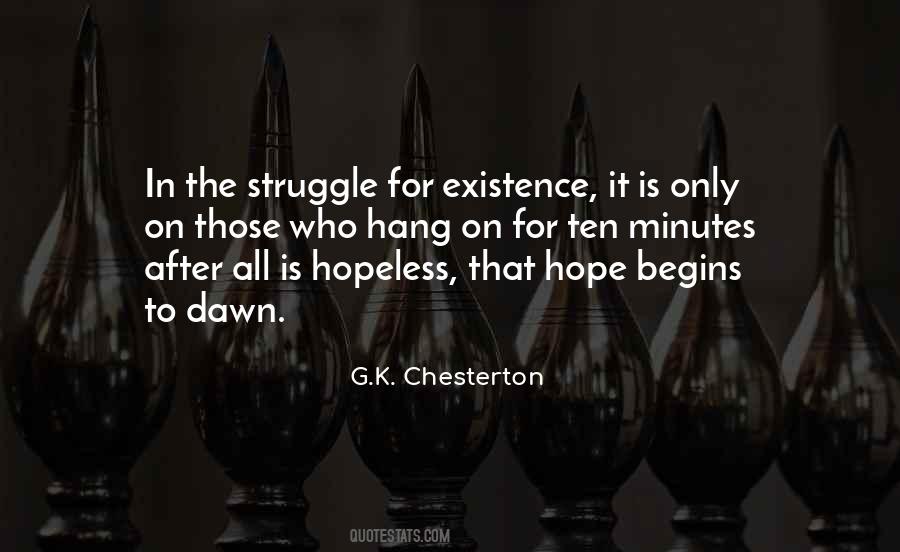 Struggle And Hope Quotes #1052375