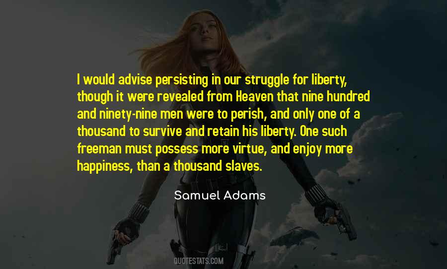 Struggle To Survive Quotes #1639114