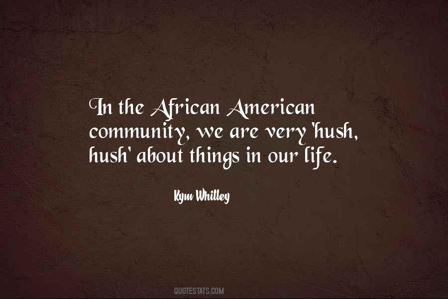 Quotes About African American Life #913789