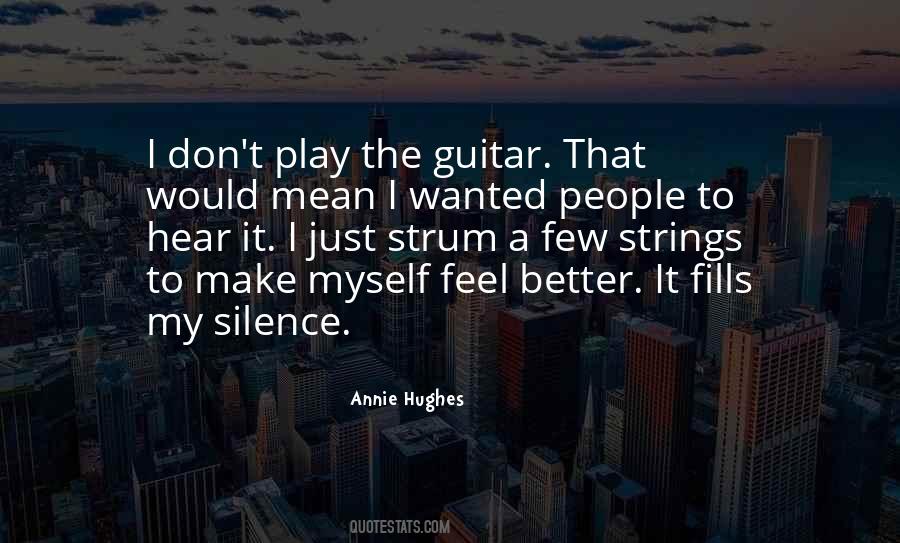 Strum Guitar Quotes #1309776
