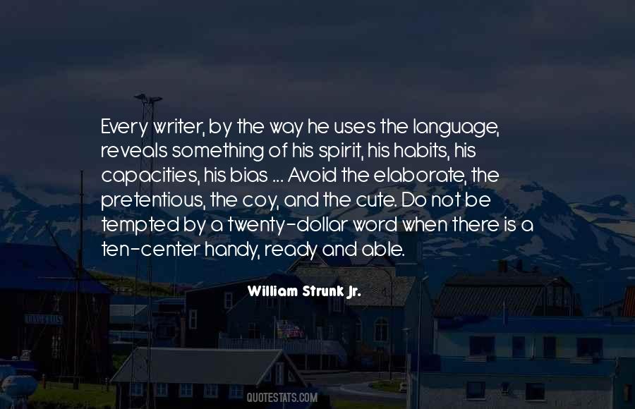 Strunk Quotes #254012