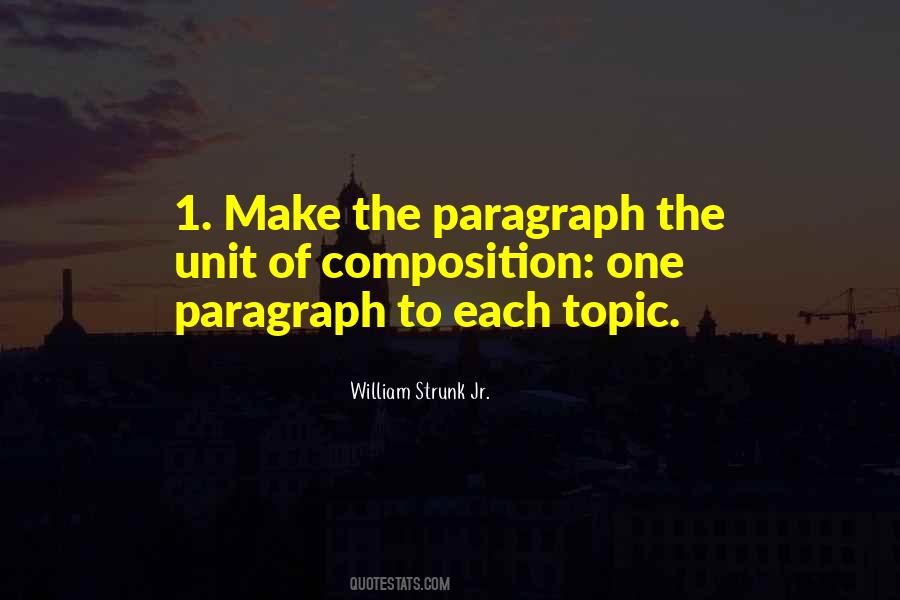 Strunk Quotes #774245
