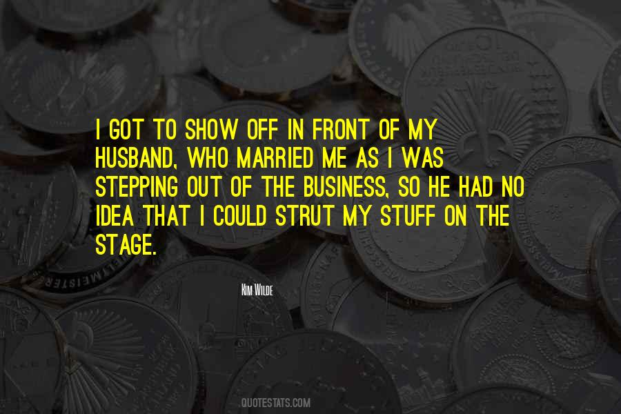 Strut Your Stuff Quotes #1487432