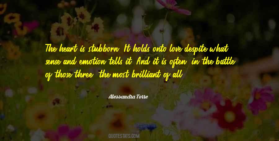 Stubborn Heart Quotes #1322264