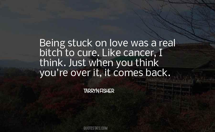 Stuck On You Love Quotes #517177