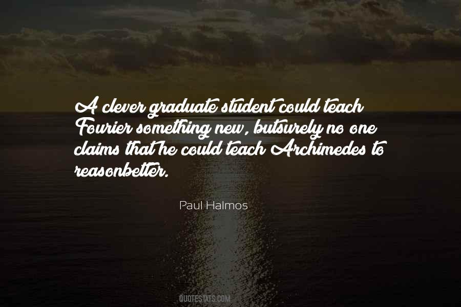 Student Graduate Quotes #1292864