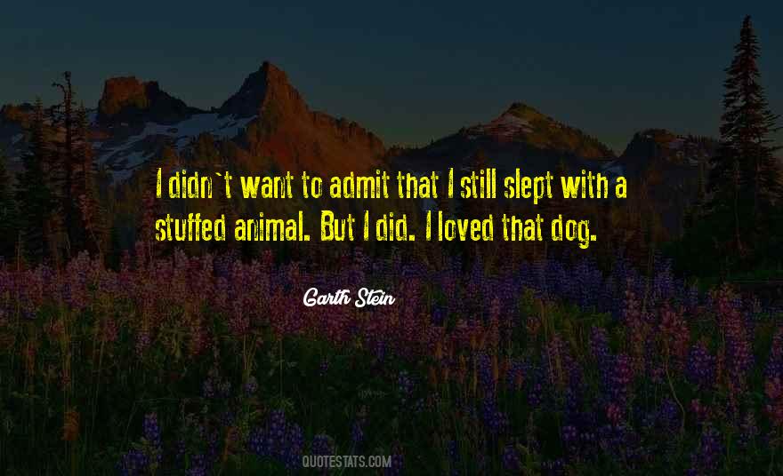 Stuffed Dog Quotes #107930