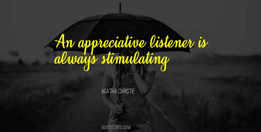 Quotes About Appreciative #837341