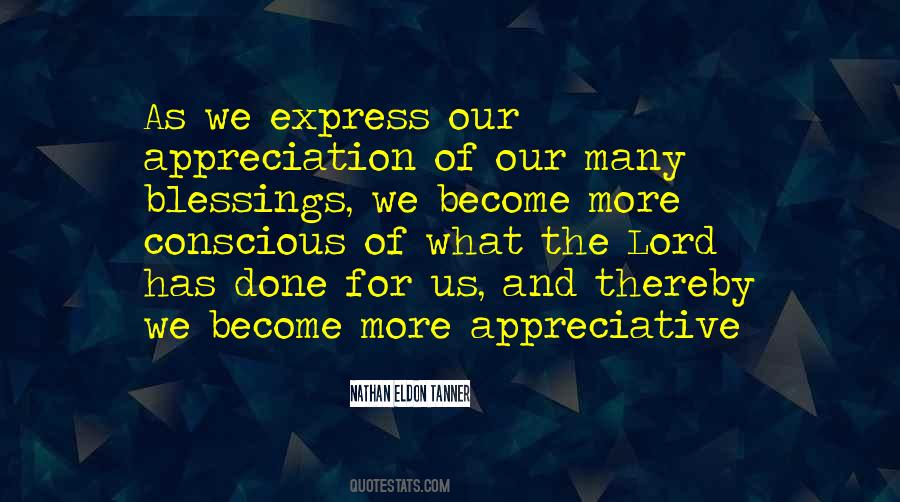Quotes About Appreciative #977613