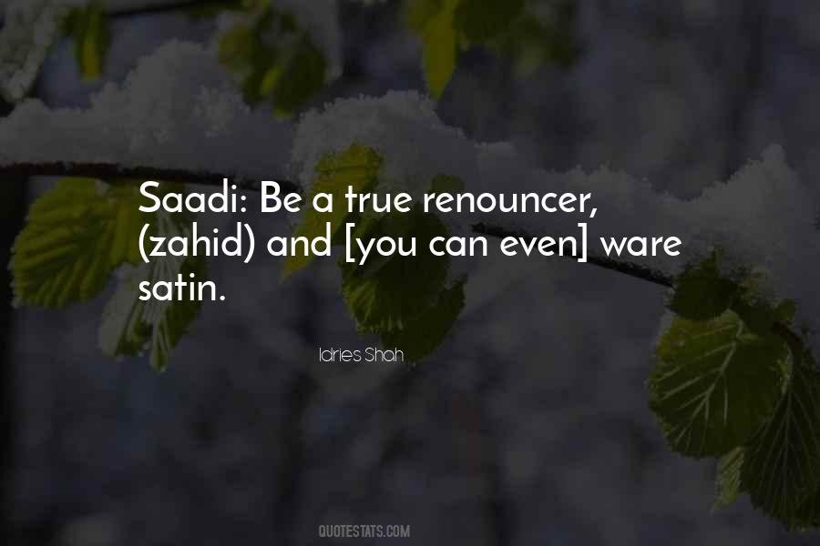 Quotes About Saadi #1453841